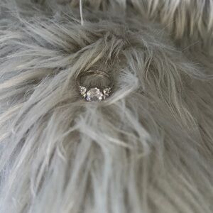 Sterling silver ring.